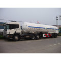 China LNG Liquid Oxygen Tanque Semi-reboque com ASME